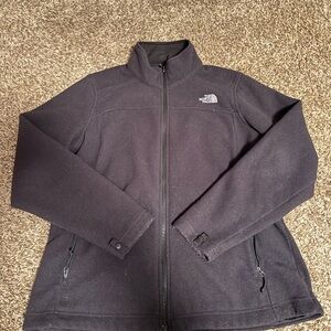 The North Face Charcoal Fleece Jacket